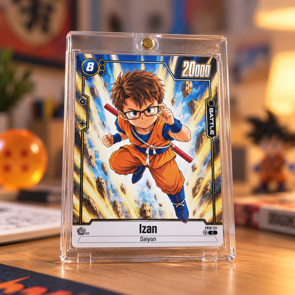 Dragon Ball personalized card